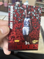 Jerry Stackhouse Rookie Card 1996 Signature Rookies #R2 Red Hot Rookies Red Foil