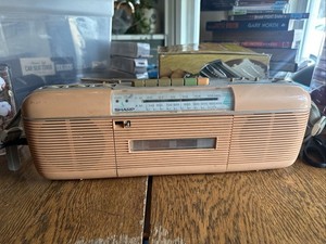 SHARP QT89 Portable Stereo Component / FULLY WORKING / VIDEO