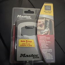 Master Lock SafeSpace Wall Mount Lock Box 5-Key Combination