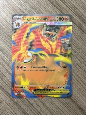 Pokémon TCG | Mega Emboar EX 035 / Jumbo | Promo | Ascended Heroes | NM