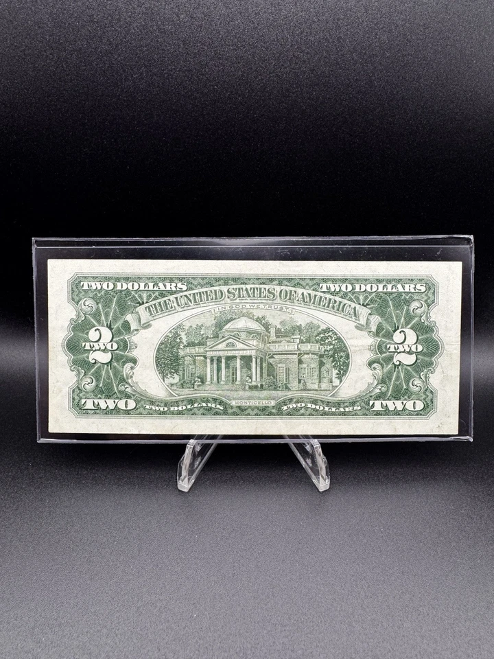 $2 Dollar Series 1963 A Red Note UNC A Series - Image 2 of 4