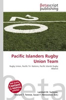 Pacific Islanders Rugby Union Team Lambert M. Surhone