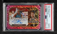 2024 Select WNBA FOTL Pink Shimmer Prizm 2/5 Tina Charles PSA 10 Auto 1fl4