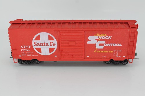 HO PRECISAIL 40' BOXCAR PUERTA ÚNICA SANTA FE ATSF 17784 | Zustand: Used