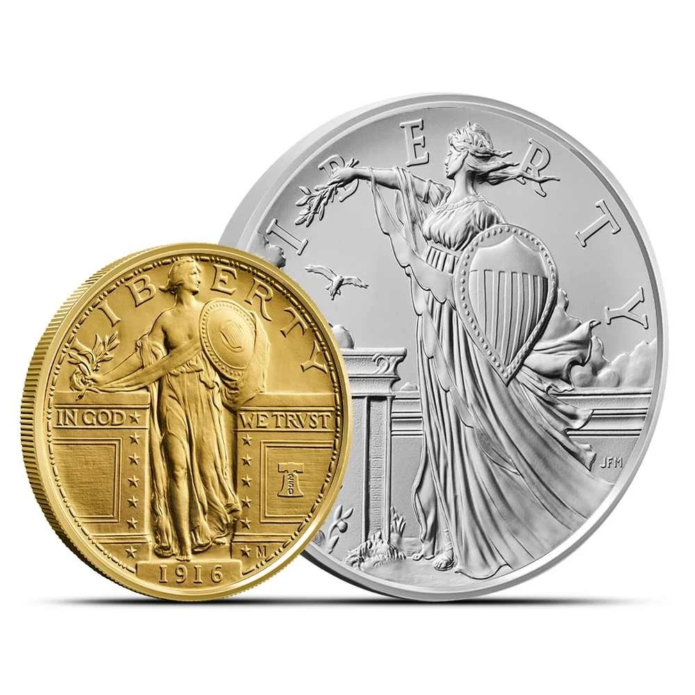 Silver 1916 Year Standing Liberty US Quarters (1916-1930) for sale