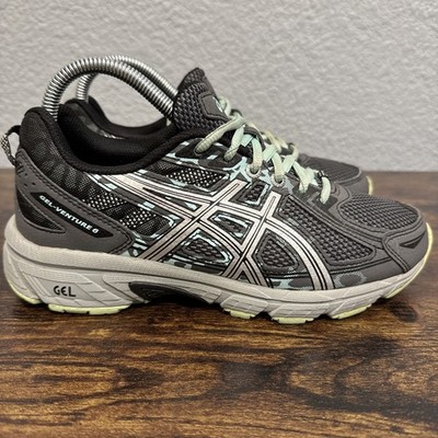 Asics Gel Venture 6 Women s 6.5 D Shoes T7G7Q Gray Trail Running Sneakers