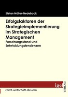 Stefan MüLler-Nedebock | Erfolgsfaktoren Der Strategieimplementierung Im...