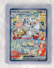 2026 Pokemon CRI EN-Chaos Rising #119/086 Cinccino ex SIR
