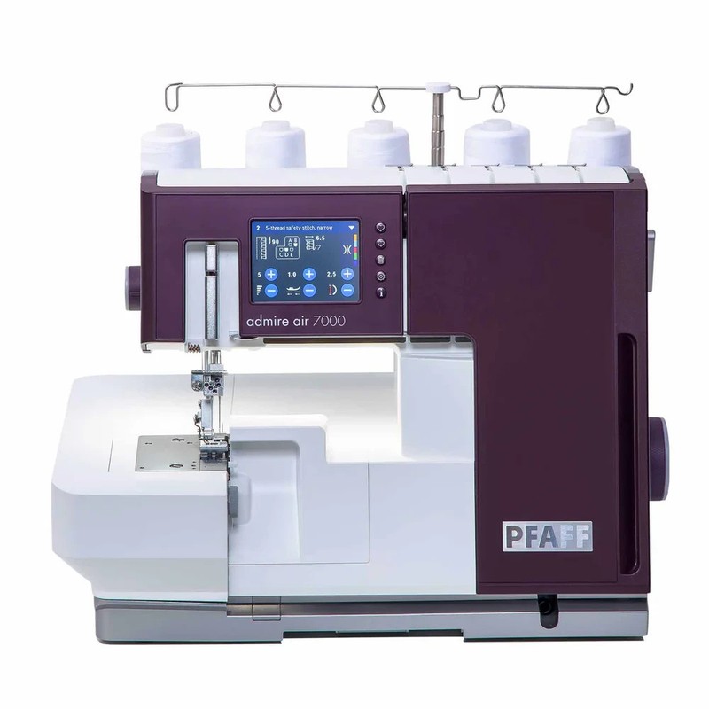 Pfaff Admire Air 7000 5-Thread Serger/Overlocker with Cover Stitch Machine
