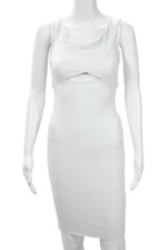 Bec & Bridge Womens Bodycon Sheath Light Blue Knee Length Dress Size 2