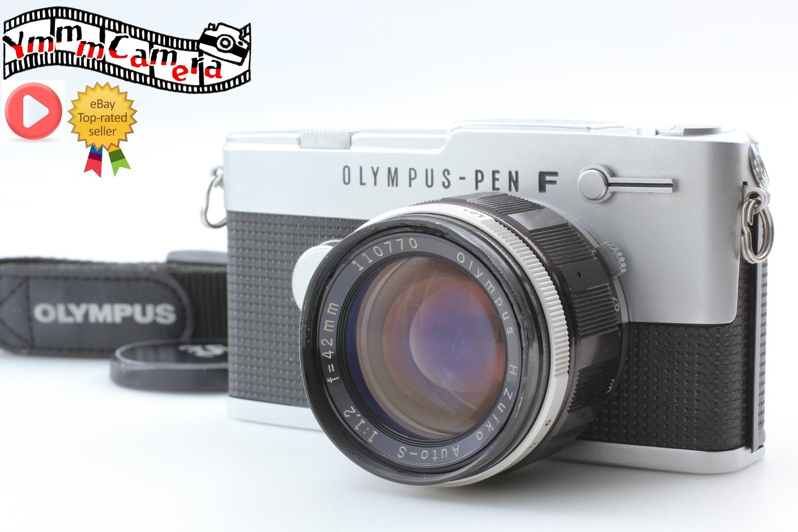 READ Meter Works [Near MINT] Olympus PEN FT 42mm f1.2  Film Camera From JAPAN