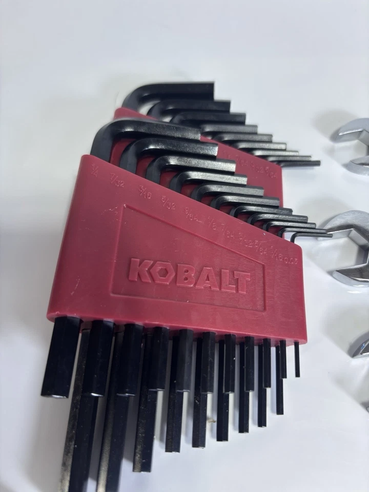 KOBALT 49pc Metric SAE Allen Wrench Set Hex Keys with Extensions Tools NEW - Image 3 of 4