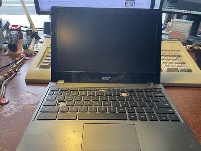 Acer Chromebook C740 NO STORAGE NO OS Amd Intel Laptop Gaming Untested Cooler