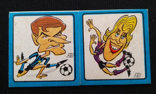 ***CALCIATORI PANINI 1969/70*** FACCHETTI - FERRANTE 9A/9B CON VELINA !!!