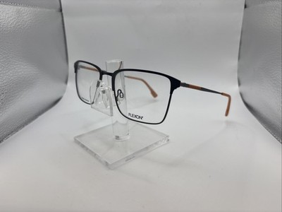 Flexon E1131 072 57/19 145 Men s Gunmetal Flexible Titanium Eyeglasses 