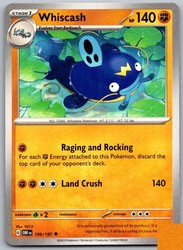 Whiscash 109/197 Obsidian Flames Uncommon