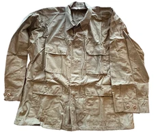 New USGI MILITARY ISSUE BDU Green 4 POCKET UNIFORM BUTTON UP Shirt Jacket XLR