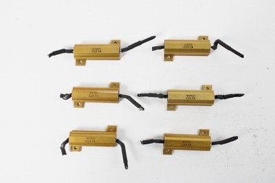 TT ELECTRONICS / WELWYN WH50 22R 5% Drahtwiderstand 6 Stück -used-