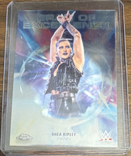 Topps 2026 Chrome WWE Eras of Excellence Rhea Ripley ERA-27 Insert