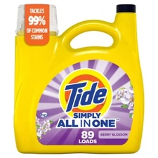 Tide Simply Berry Blossom Liquid Laundry Detergent - 117 fl oz