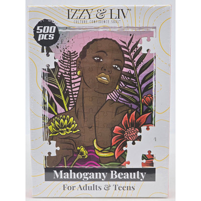 Izzy & Liv Mahogany Beauty 500-Piece Jigsaw Puzzle New