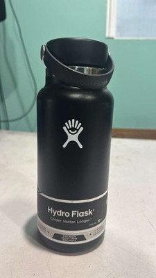 Hydro Flask Water Bottle - Stainless Steel, Black (W32BTS001) for
