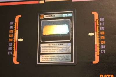 Star Trek CCG - Tournament Foils - Gold-Pressed Latinum