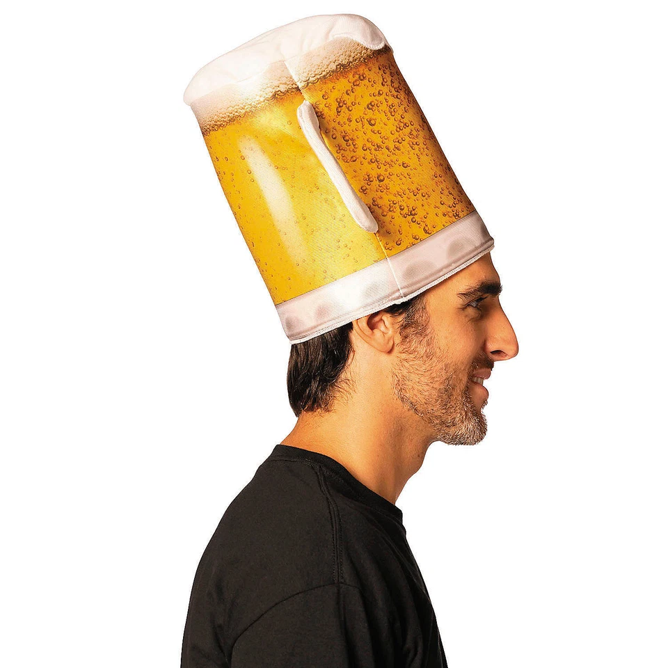 Beer Mug Hat Headpiece Costume - Imposta - Image 3 of 3
