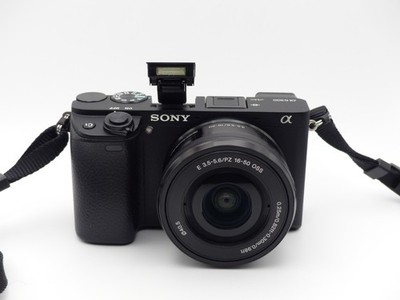 Sony Alpha 6300 Digitalkamera, Kit SELP 16-50mm und ZHIYUN Crane Plus Art.#486 