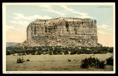 Postcard Mesa Encantada View, New Mexico