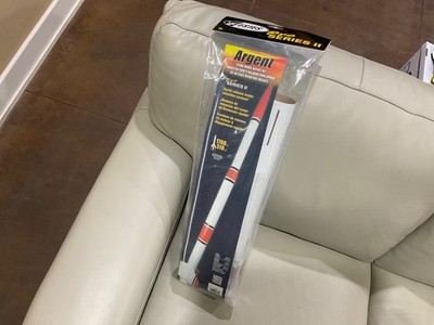 Estes Pro Series II Argent Flying Model Rocket Kit #9703   NEW SEALED