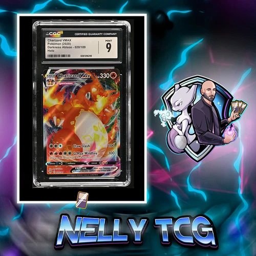 2020 Pokemon Darkness Ablaze - Charizard VMAX #020/189 CGC 9 Mint