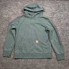 Carhartt Womens Rain Defender Relaxed Fit Hoodie Sage Green 105996 GEO Medium