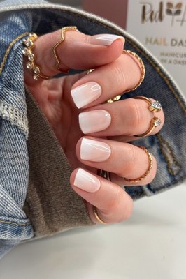 Red Aspen Press On Nails- Drifting Dreams, Danette-Short | Square | Shiny