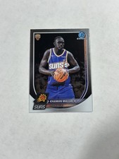 Khaman Maluach 2025-26 Bowman Chrome Basketball Rookie # BCV-10 Phoenix Suns RC