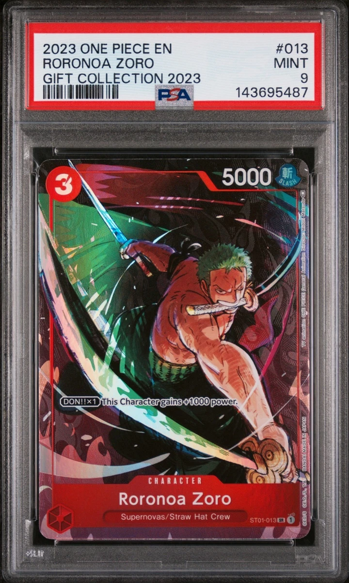 Roronoa Zoro ST01-013 One Piece Promotion Cards for sale | eBay