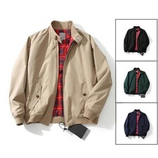 Stand Collar Coat Men's Outerwear Casual Wear Loose Fit Jacket Men's Fashion