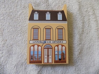 Cats Meow Village Looking Glass Antiques Mocking Bird Collection - 2001
