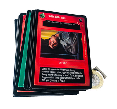 Star Wars Decipher CCG Customizable Cards Mint Condition Cloud City ra