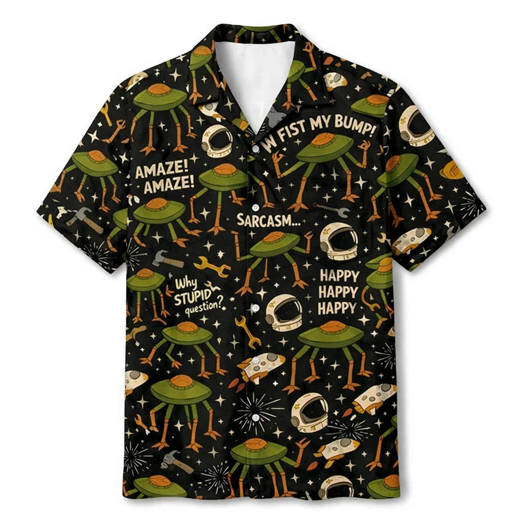 Project Hail Mary Rocky Alien Movie 2026 Hawaiian Shirt Fan Gift