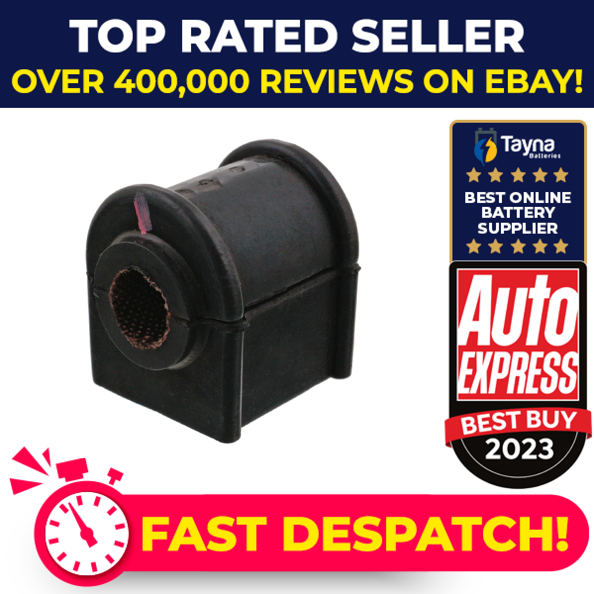 Anti Roll Bar Bush fits JAGUAR S TYPE X200 3.0 Rear 99 to 07 Suspension C2C20469