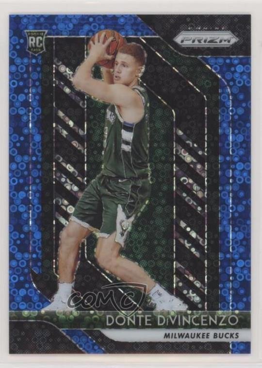 2018-19 Panini Prizm Fast Break Blue 88/175 Donte DiVincenzo #246 Rookie RC u5n