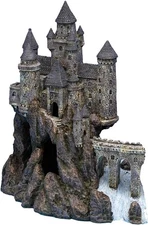 Penn-Plax Age-of-Magic Wizard’s Castle Aquarium Decoration – Safe Multicolor 