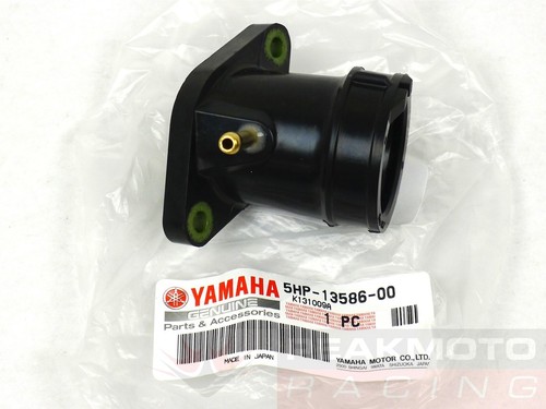 Colector de admisión de carburador genuino Yamaha TTR125 TTR125L TTR125E 2000-2024 NUEVO - Imagen 4 de 5