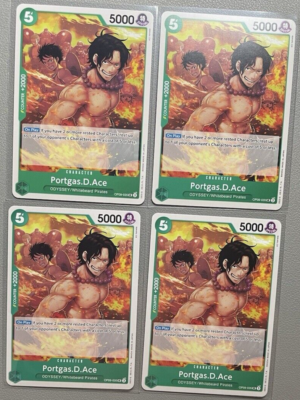 OP09-035 Portgas.D.Ace One Piece Card Game Emperors In The New