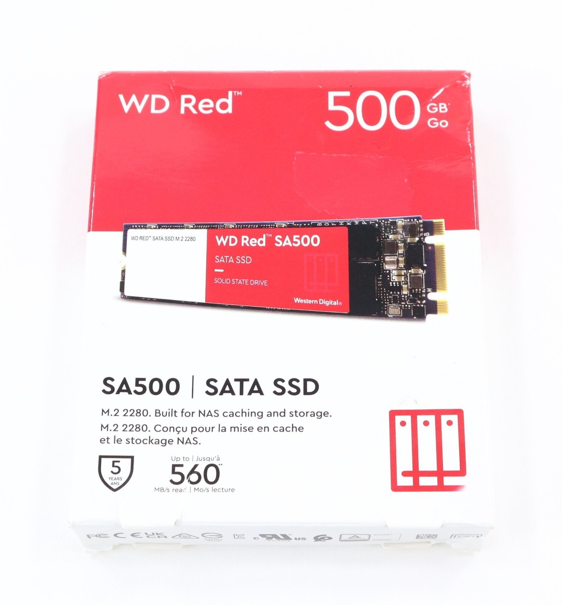 WD Red SA500 500GB WDS500G1R0B-68A4Z0 SSD M.2 2280 SATA 6Gb