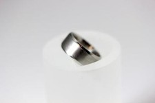 Lovely Sterling Silver Beveled Edge Band Ring Size 6   11105-11110