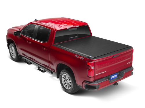 Tonno Pro LR-1050 LoRoll Rollup Tonneau Cover Fits Sierra 1500 Silverado 1500 - Picture 2 of 6