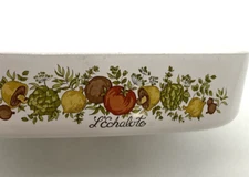 Corning Ware A-8-B 1.4 Liter L'Echalote  Spice of Life Casserole No Lid No Chips