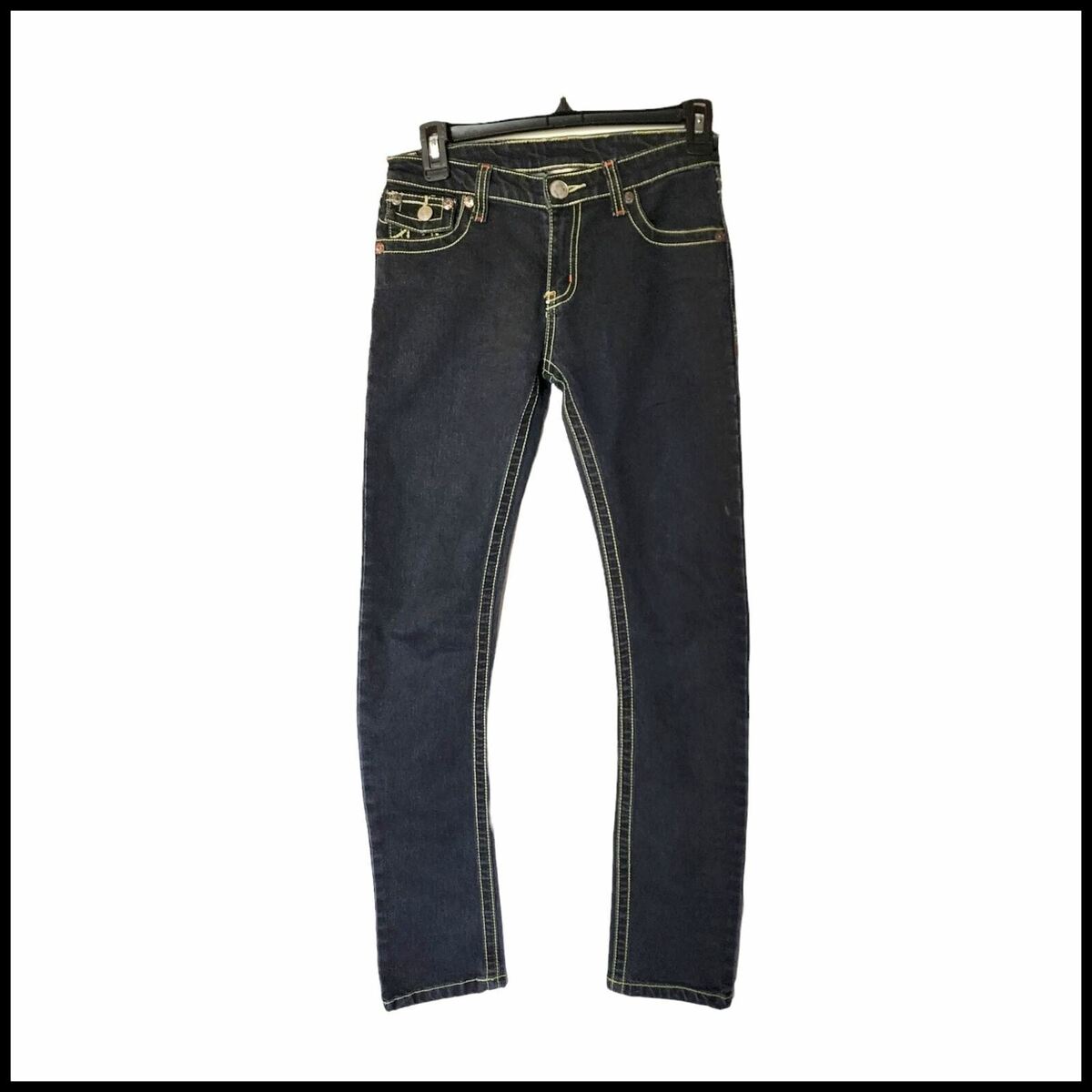 True Religion Billy Super T Straight Leg Jeans Green True Religion Billy Super T Straight Leg Jeans Green